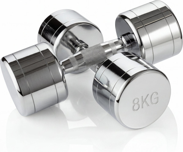 Набор гантелей VictoryFit VF-CR080-2 (8кг, 2шт)