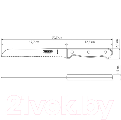 Нож Tramontina Polywood / 21125197