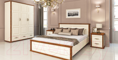 Шкаф с витриной Мебель-Неман Марсель МН-126-12