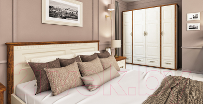 Шкаф с витриной Мебель-Неман Марсель МН-126-12