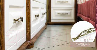 Шкаф с витриной Мебель-Неман Марсель МН-126-12