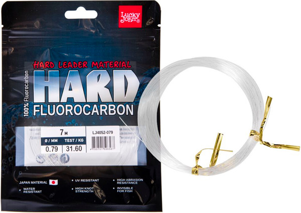 Леска монофильная Lucky John Fluorocarbon Hard 007/079 LJ4052-079 - фото