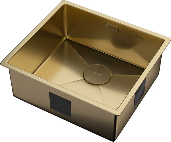 Мойка кухонная ZORG Zerox 49 U / IF PVD Gold