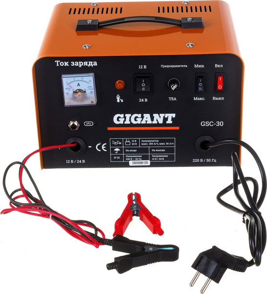 Пуско-зарядное устройство Gigant GSC-30 - фото