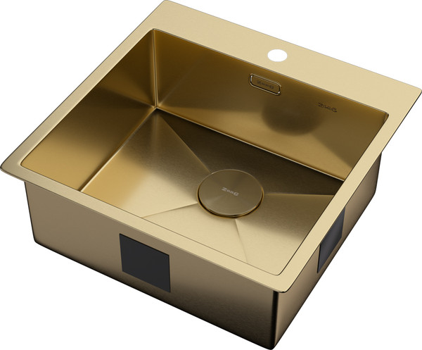 Мойка кухонная ZORG Zerox 51 / IF PVD Gold
