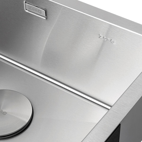Мойка кухонная ZORG ZRN 4545 Premium Satin