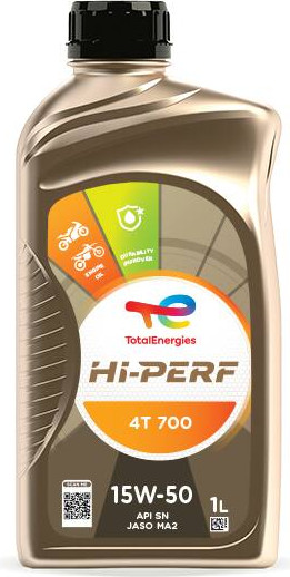Моторное масло Total Hi-Perf 4T 700 15W50 / 216716 - фото