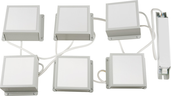 Комплект панелей светодиодных Uniel ULP-0808 42W/4000К IP40 / UL-00012807