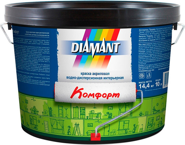 Краска Diamant Комфорт / 948106598 - фото