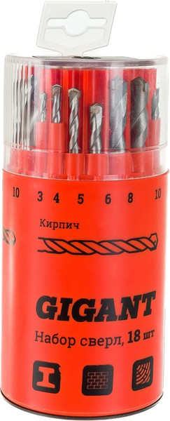 Набор сверл Gigant G-11120 - фото