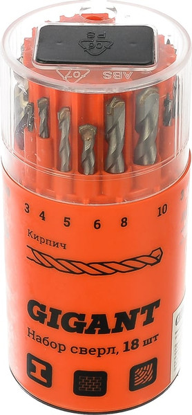Набор сверл Gigant G-11120