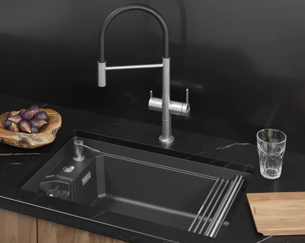 Мойка кухонная GRANULA KS-7309RU