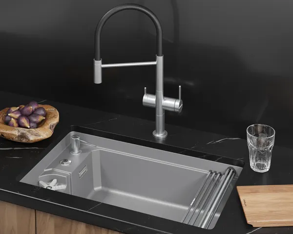 Мойка кухонная GRANULA KS-7309RU