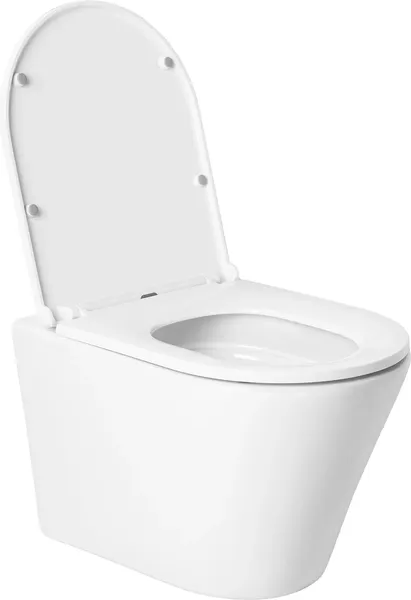 Унитаз подвесной с инсталляцией Saniteco KW-9005W + Ани Пласт WCP4133