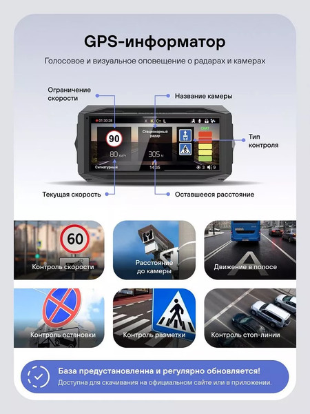 Автомобильный видеорегистратор Playme Hyper Force