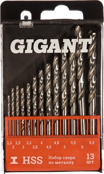 Набор сверл Gigant G-11122 - фото