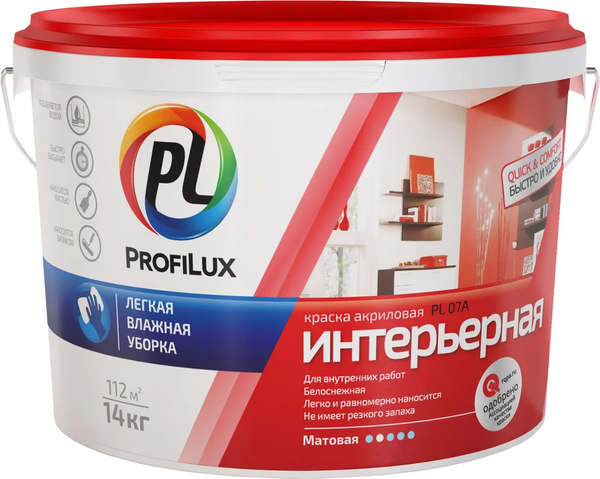 Краска Profilux ВД PL-07A - фото