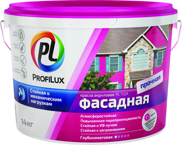 Краска Profilux ВД PL-112А - фото