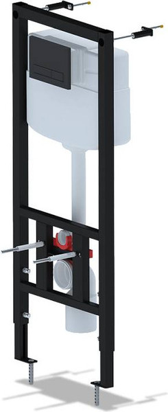 Унитаз подвесной с инсталляцией Saniteco KW-9004W + Ани Пласт WCP1430