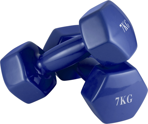 Набор гантелей VictoryFit VF-DV070-2 (7кг, 2шт) - фото