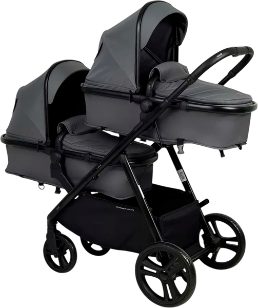 Детская универсальная коляска Rant Dualo basic / RA168 (Graphite) - фото