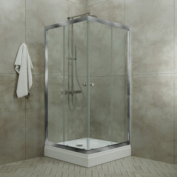 Душевой уголок Maroni Stile Chromo-GLS 80x80 Twins