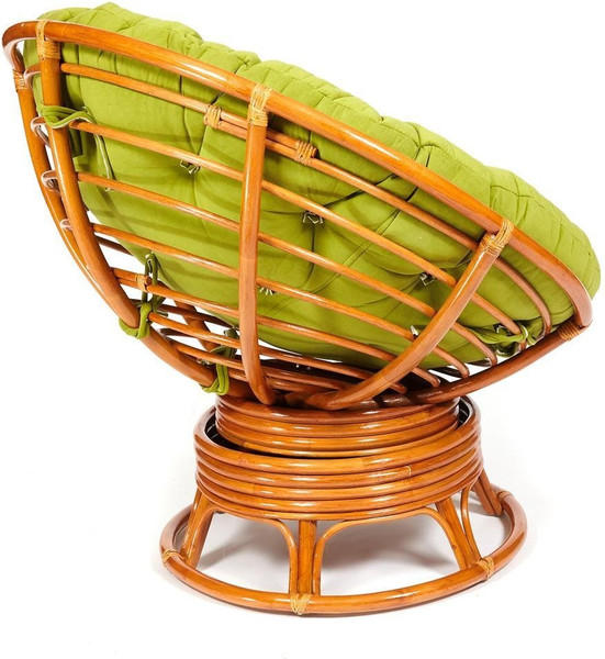 Кресло-качалка Tetchair Papasan W 23/01 B с подушкой