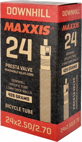 Камера для велосипеда Maxxis Downhill 24x2.5/2.7 Велониппель 48мм / EIB00232800 - фото