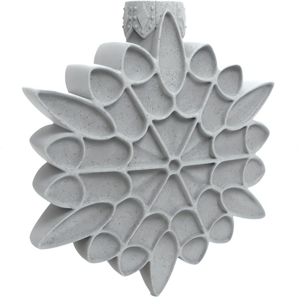 Садовая фигура-светильник БЕРКАНО Snowflake / 210_128_25 - фото