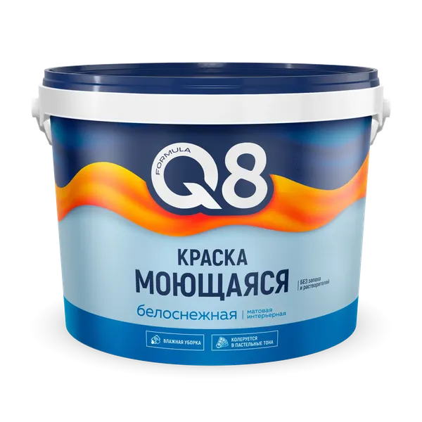 Краска Formula Q8 Моющаяся - фото