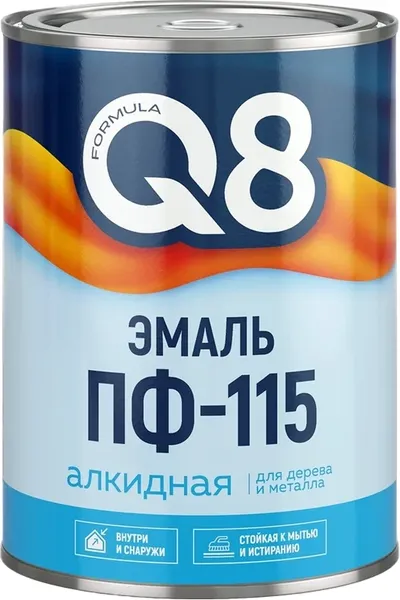 Эмаль Formula Q8 ПФ-115 - фото