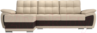 Диван угловой Лига Диванов Нэстор левый / 100427