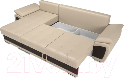 Диван угловой Лига Диванов Нэстор левый / 100427