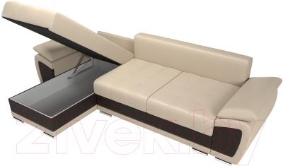 Диван угловой Лига Диванов Нэстор левый / 100427