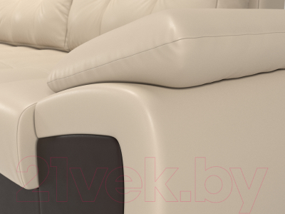 Диван угловой Лига Диванов Нэстор левый / 100427