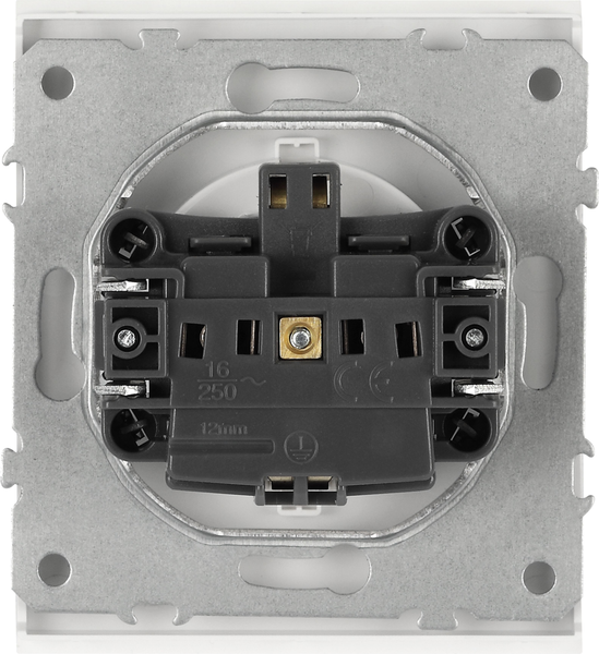 Розетка ЭРА Arktik 16-2101-08 2P+E Schuko 16А-250В / Б0070421