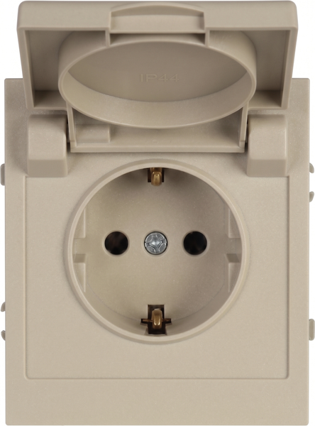 Розетка ЭРА Arktik 16-2103-04 2P+E Schuko 16А-250В / Б0070437