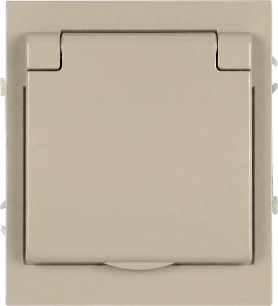 Розетка ЭРА Arktik 16-2103-04 2P+E Schuko 16А-250В / Б0070437
