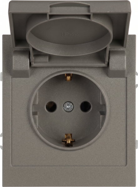 Розетка ЭРА Arktik 16-2103-07 2P+E Schuko 16А-250В / Б0070440