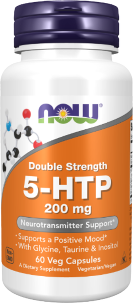 Аминокислота 5-HTP NOW 200mg - фото