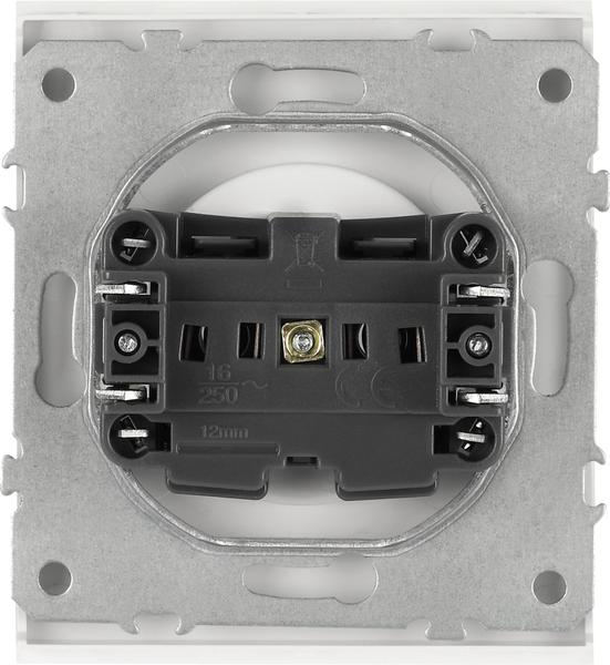 Розетка ЭРА Arktik 16-2106-08 2P 16А-250В / Б0071680