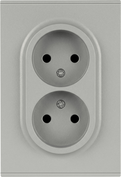 Розетка ЭРА Arktik 16-2107-03 2X2P 16А-250В / Б0071683