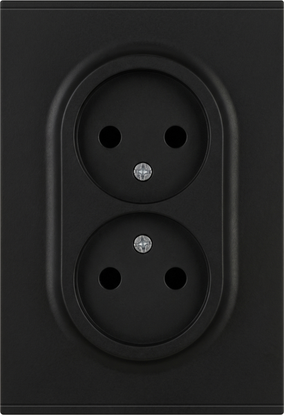 Розетка ЭРА Arktik 16-2107-05 2X2P 16А-250В / Б0071685