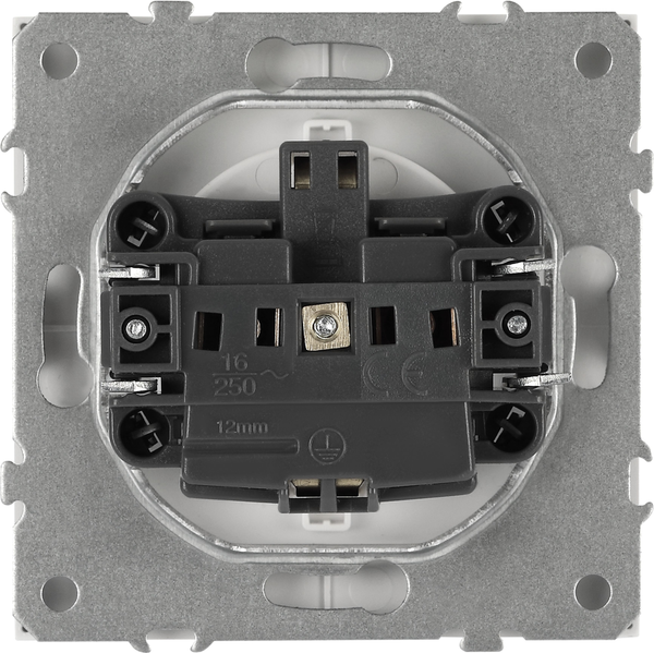 Розетка ЭРА Galaxy 15-2102-08 2P+E Schuko 16А-250В IP20 / Б0070653