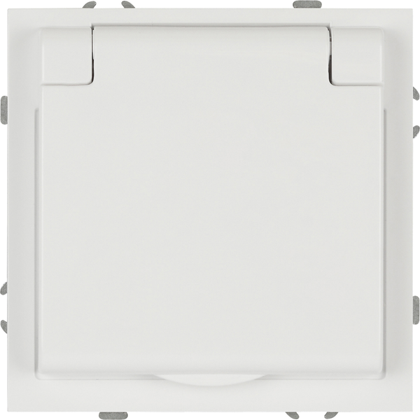 Розетка ЭРА Galaxy 15-2103-01 2P+E Schuko 16А-250В IP20 / Б0070659