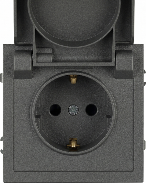 Розетка ЭРА Galaxy 15-2103-06 2P+E Schuko 16А-250В IP20 / Б0070668