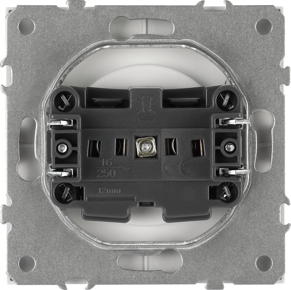 Розетка ЭРА Galaxy 15-2106-01 2P 16А-250В IP20 / Б0071689