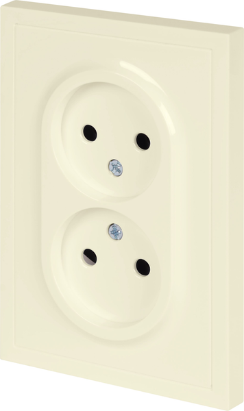 Розетка ЭРА Galaxy 15-2107-02 2X2P 16А-250В IP20 / Б0071698