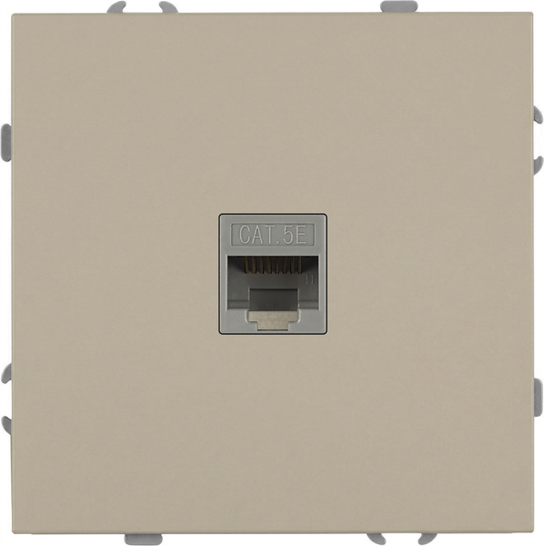 Розетка ЭРА Galaxy 15-3107-04 RJ45 IP20 / Б0070741