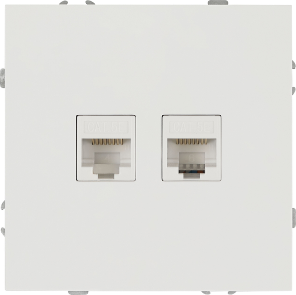 Розетка ЭРА Galaxy 15-3108-08 2XRJ45 IP20 / Б0070770